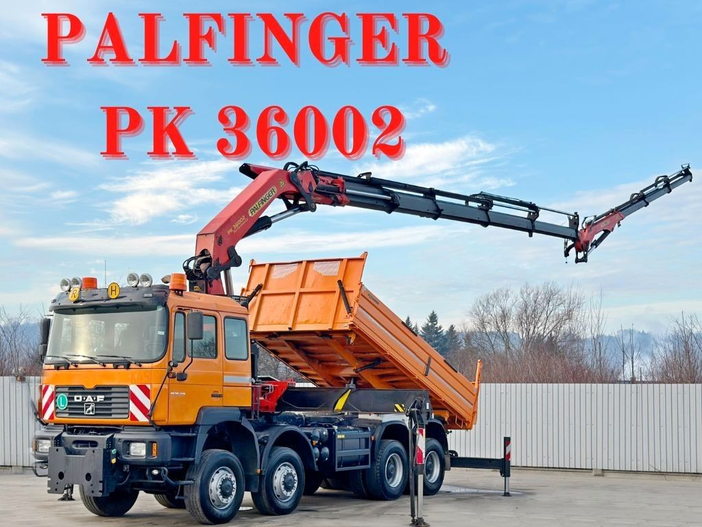 MAN 35.414 * PALFINGER PK 36002 +FUNK / 8x8 - Kraanaga veoauto: pilt 1 MAN 35.414 * PALFINGER PK 36002 +FUNK / 8x8 - Kraanaga veoauto: pilt 1