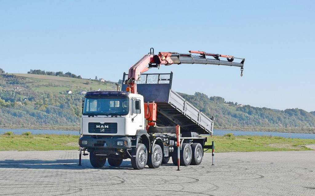 MAN 41.460 * KRAN * 8x8 ! TOPZUSTAND - Kallurauto, Kraanaga veoauto: pilt 2 MAN 41.460 * KRAN * 8x8 ! TOPZUSTAND - Kallurauto, Kraanaga veoauto: pilt 2