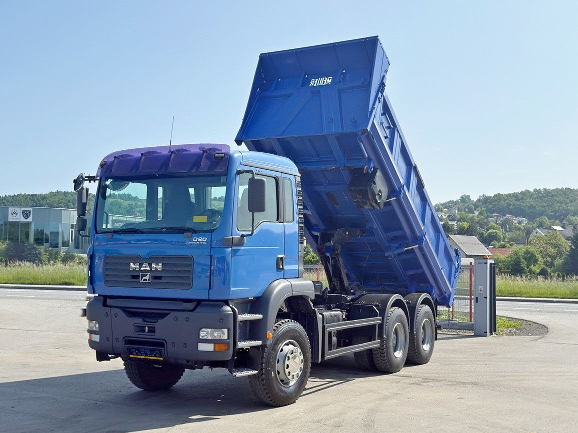 MAN TGA 33.350 * BORDMATIC *6x4 * TOPZUSTAND - Kallurauto, Kraanaga veoauto: pilt 2 MAN TGA 33.350 * BORDMATIC *6x4 * TOPZUSTAND - Kallurauto, Kraanaga veoauto: pilt 2