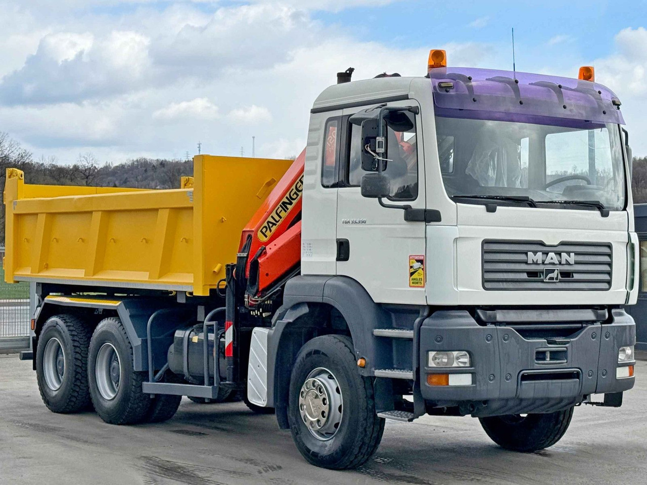 MAN TGA 33.350 * PK 12000 *6x4 * TOPZUSTAND - Kallurauto, Kraanaga veoauto: pilt 3 MAN TGA 33.350 * PK 12000 *6x4 * TOPZUSTAND - Kallurauto, Kraanaga veoauto: pilt 3