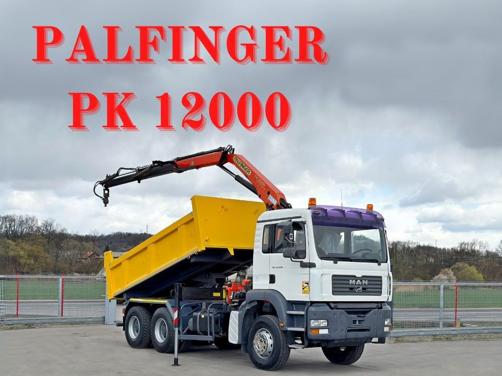 MAN TGA 33.350 * PK 12000 *6x4 * TOPZUSTAND - Kallurauto, Kraanaga veoauto: pilt 1 MAN TGA 33.350 * PK 12000 *6x4 * TOPZUSTAND - Kallurauto, Kraanaga veoauto: pilt 1