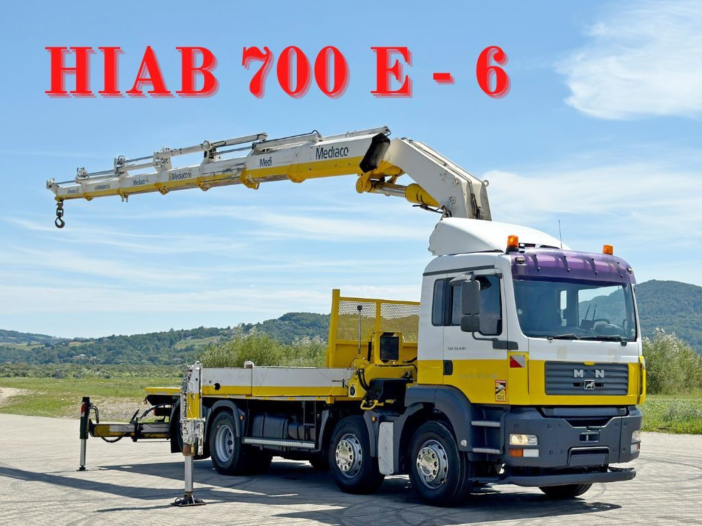MAN TGA 35.430 * HIAB 700 E - 6 + FUNK* TOPZUSTAND - Kraanaga veoauto: pilt 1 MAN TGA 35.430 * HIAB 700 E - 6 + FUNK* TOPZUSTAND - Kraanaga veoauto: pilt 1
