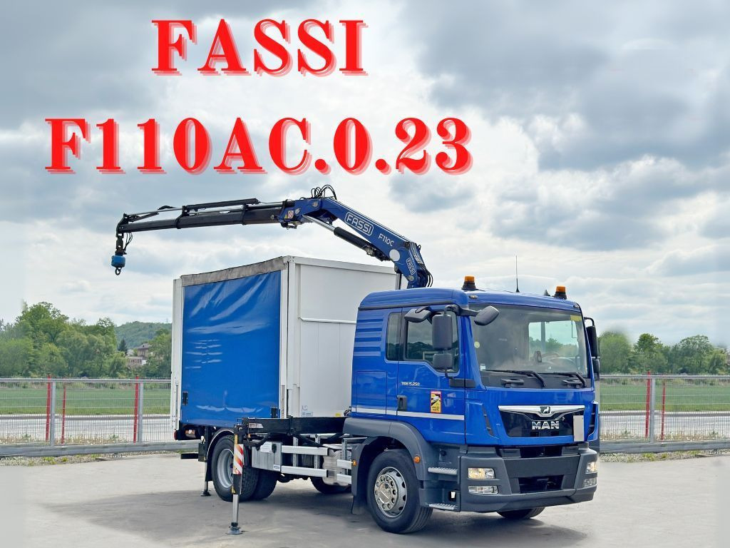 MAN TGM 15.250* FASSI F110A.0.23 * TOPZUSTAND - Kraanaga veoauto: pilt 1 MAN TGM 15.250* FASSI F110A.0.23 * TOPZUSTAND - Kraanaga veoauto: pilt 1