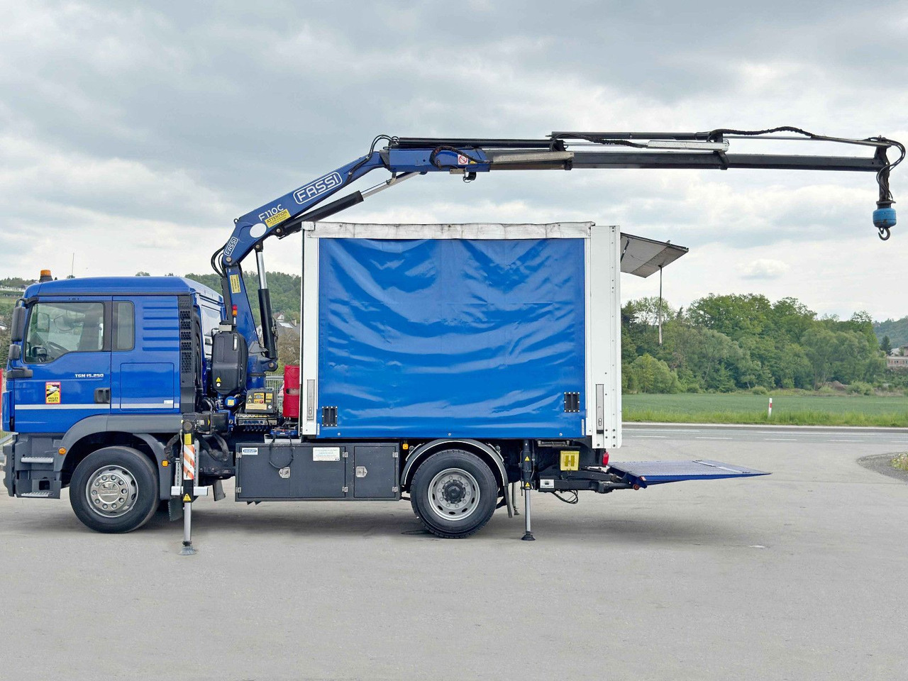 MAN TGM 15.250* FASSI F110A.0.23 * TOPZUSTAND - Kraanaga veoauto: pilt 5 MAN TGM 15.250* FASSI F110A.0.23 * TOPZUSTAND - Kraanaga veoauto: pilt 5