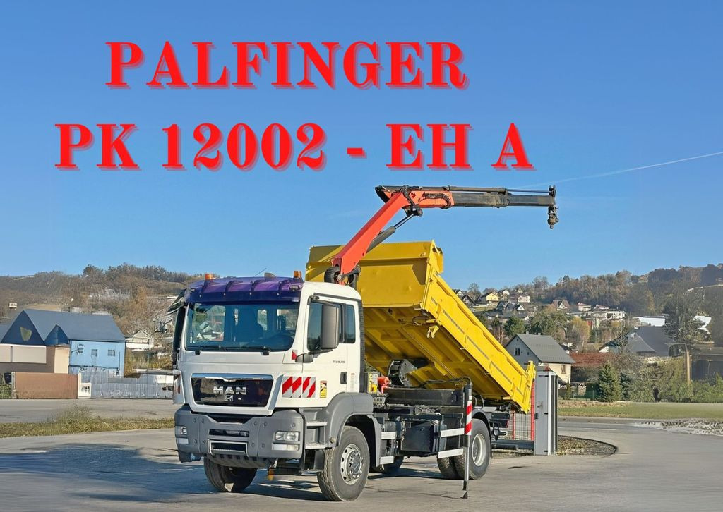 MAN TGS 18.320 * PK 12002 - EH A + FUNK * TOPZUSTAND - Kraanaga veoauto, Kallurauto: pilt 1 MAN TGS 18.320 * PK 12002 - EH A + FUNK * TOPZUSTAND - Kraanaga veoauto, Kallurauto: pilt 1
