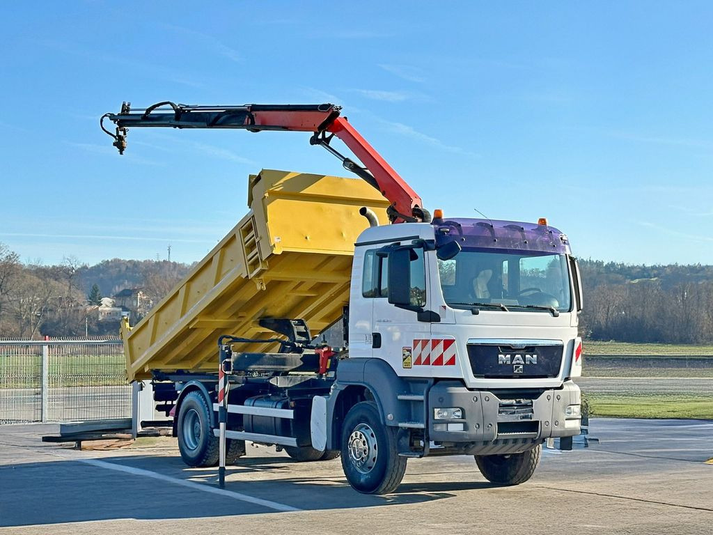 MAN TGS 18.320 * PK 12002 - EH A + FUNK * TOPZUSTAND - Kraanaga veoauto, Kallurauto: pilt 2 MAN TGS 18.320 * PK 12002 - EH A + FUNK * TOPZUSTAND - Kraanaga veoauto, Kallurauto: pilt 2