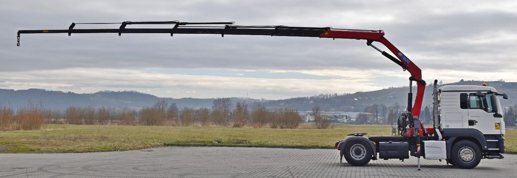 MAN TGS 18.500 Sattelzugmaschine + KRAN /FUNK MAN TGS 18.500 Sattelzugmaschine + KRAN /FUNK - Kraanaga veoauto: pilt 5 MAN TGS 18.500 Sattelzugmaschine + KRAN /FUNK MAN TGS 18.500 Sattelzugmaschine + KRAN /FUNK - Kraanaga veoauto: pilt 5