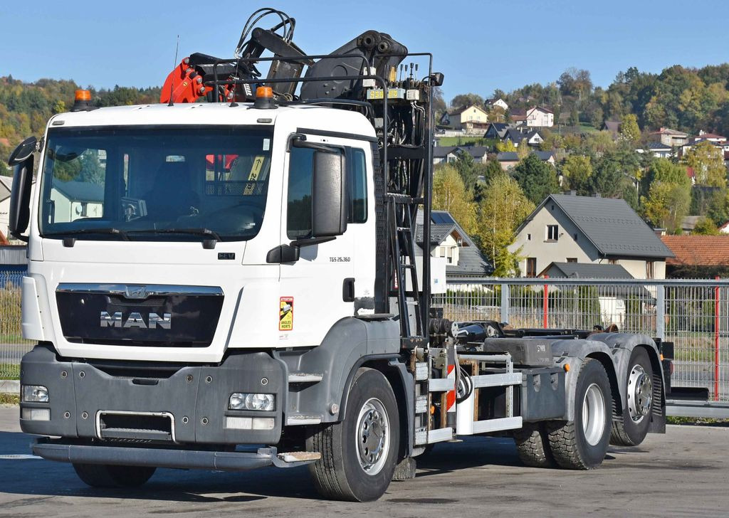 MAN TGS 26.360 Abrollkipper* KESLA 2114 Z * TOP MAN TGS 26.360 Abrollkipper* KESLA 2114 Z * TOP - Konkstõstukiga veoauto, Kraanaga veoauto: pilt 4 MAN TGS 26.360 Abrollkipper* KESLA 2114 Z * TOP MAN TGS 26.360 Abrollkipper* KESLA 2114 Z * TOP - Konkstõstukiga veoauto, Kraanaga veoauto: pilt 4