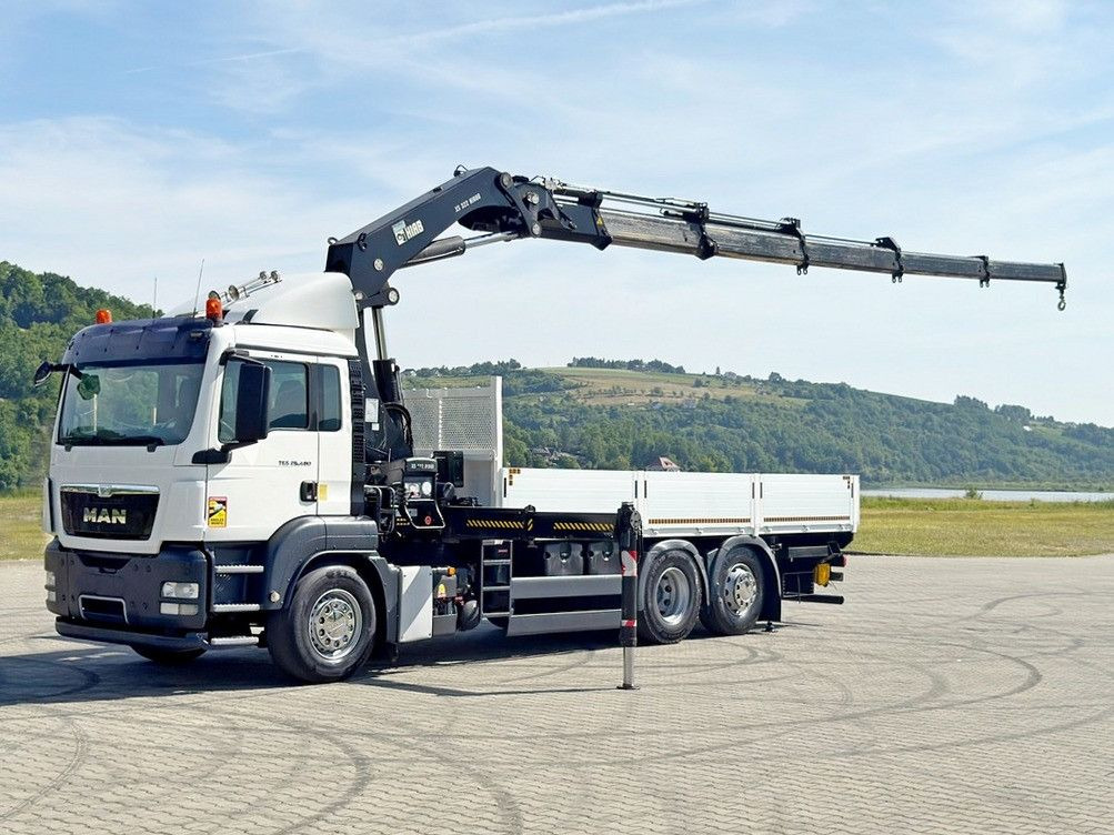 MAN TGS 26.400 * HIAB 322 EP-5 HIDUO + FUNK* TOP - Kraanaga veoauto: pilt 2 MAN TGS 26.400 * HIAB 322 EP-5 HIDUO + FUNK* TOP - Kraanaga veoauto: pilt 2