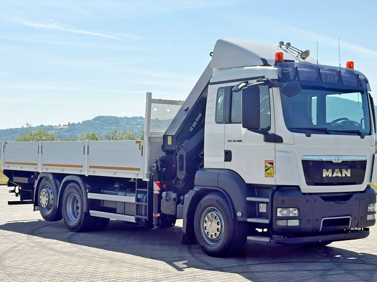 MAN TGS 26.400 * HIAB 322 EP-5 HIDUO + FUNK* TOP - Kraanaga veoauto: pilt 3 MAN TGS 26.400 * HIAB 322 EP-5 HIDUO + FUNK* TOP - Kraanaga veoauto: pilt 3