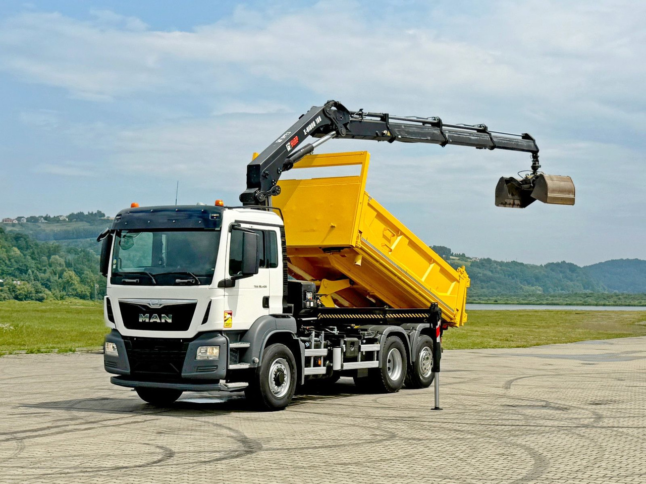 MAN TGS 26.400 * HIAB X-HIDUO 188 E-3 + FUNK * 6x4 - Kraanaga veoauto: pilt 2 MAN TGS 26.400 * HIAB X-HIDUO 188 E-3 + FUNK * 6x4 - Kraanaga veoauto: pilt 2