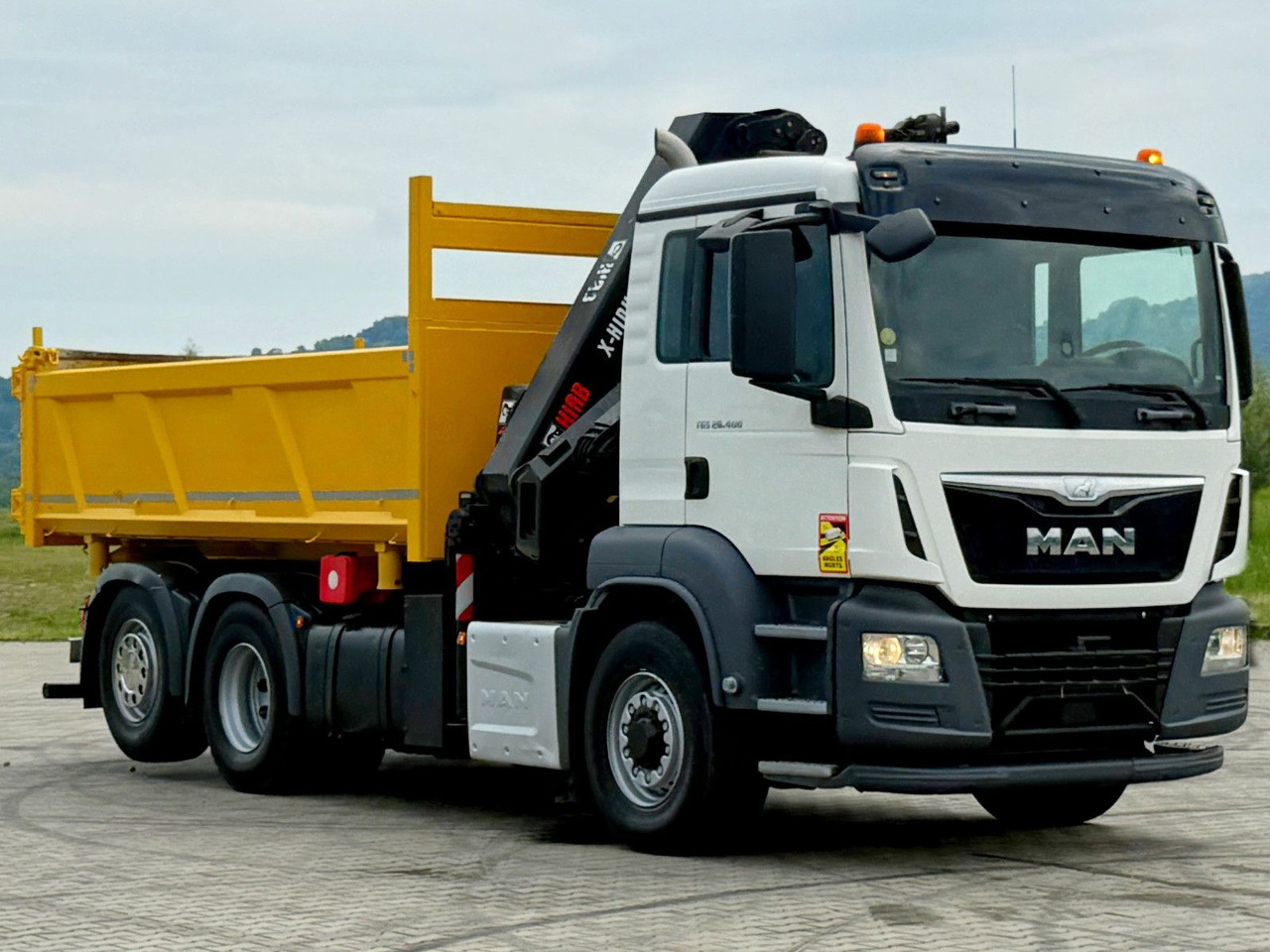 MAN TGS 26.400 * HIAB X-HIDUO 188 E-3 + FUNK * 6x4 - Kraanaga veoauto: pilt 4 MAN TGS 26.400 * HIAB X-HIDUO 188 E-3 + FUNK * 6x4 - Kraanaga veoauto: pilt 4