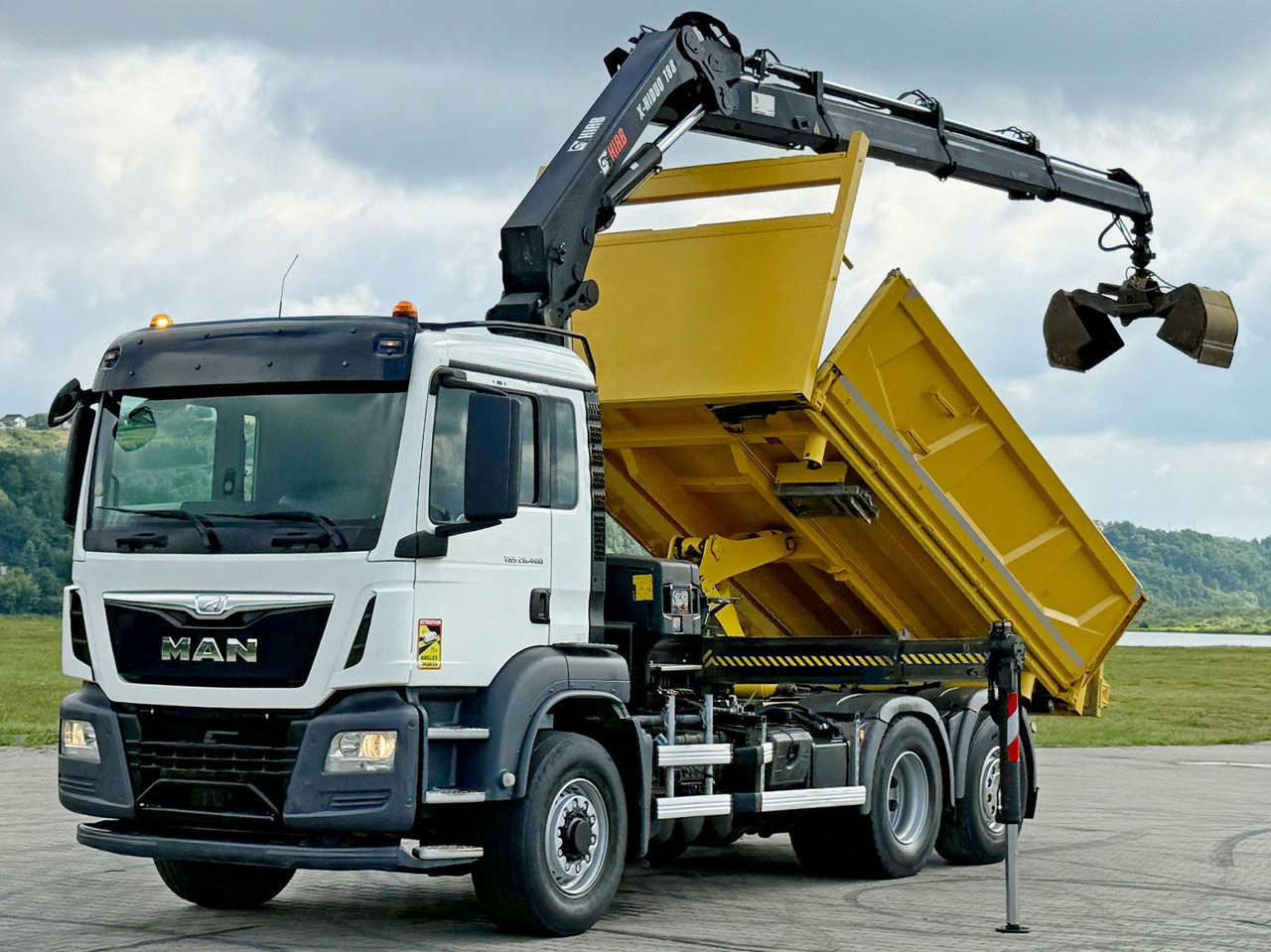 MAN TGS 26.400 * HIAB X-HIDUO 188 E-3 + FUNK * 6x4 - Kraanaga veoauto: pilt 3 MAN TGS 26.400 * HIAB X-HIDUO 188 E-3 + FUNK * 6x4 - Kraanaga veoauto: pilt 3