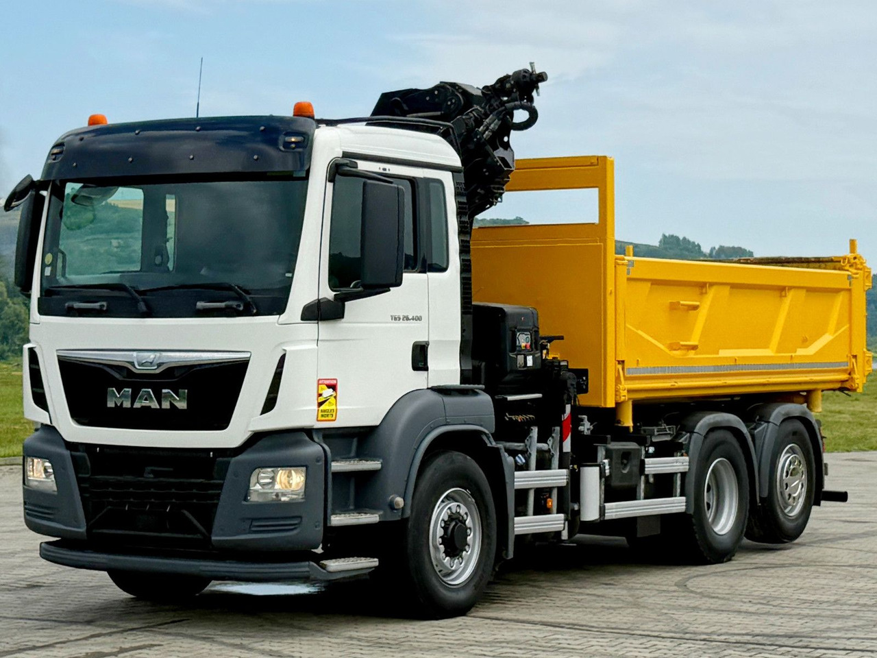 MAN TGS 26.400 * HIAB X-HIDUO 188 E-3 + FUNK * 6x4 - Kraanaga veoauto: pilt 5 MAN TGS 26.400 * HIAB X-HIDUO 188 E-3 + FUNK * 6x4 - Kraanaga veoauto: pilt 5