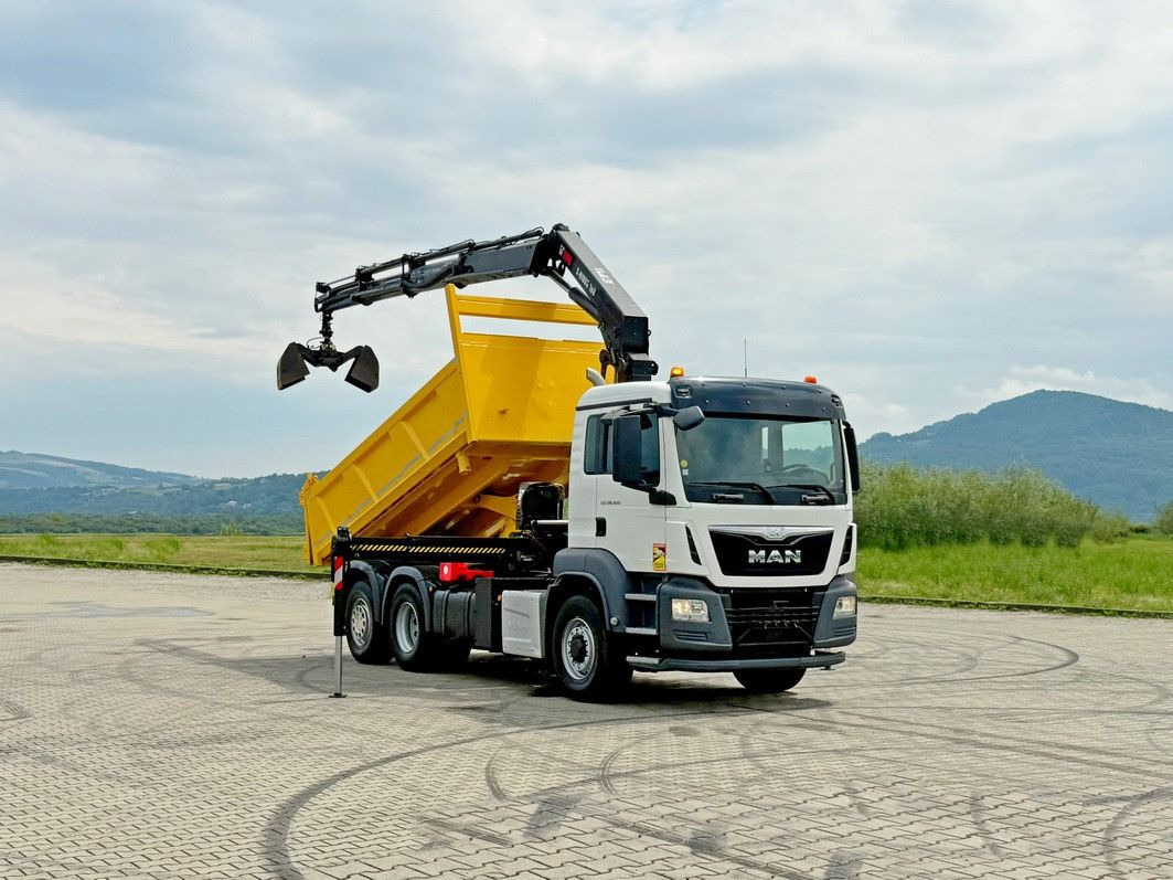 MAN TGS 26.400 * HIAB X-HIDUO 188 E-3 + FUNK * 6x4 - Kraanaga veoauto: pilt 2 MAN TGS 26.400 * HIAB X-HIDUO 188 E-3 + FUNK * 6x4 - Kraanaga veoauto: pilt 2