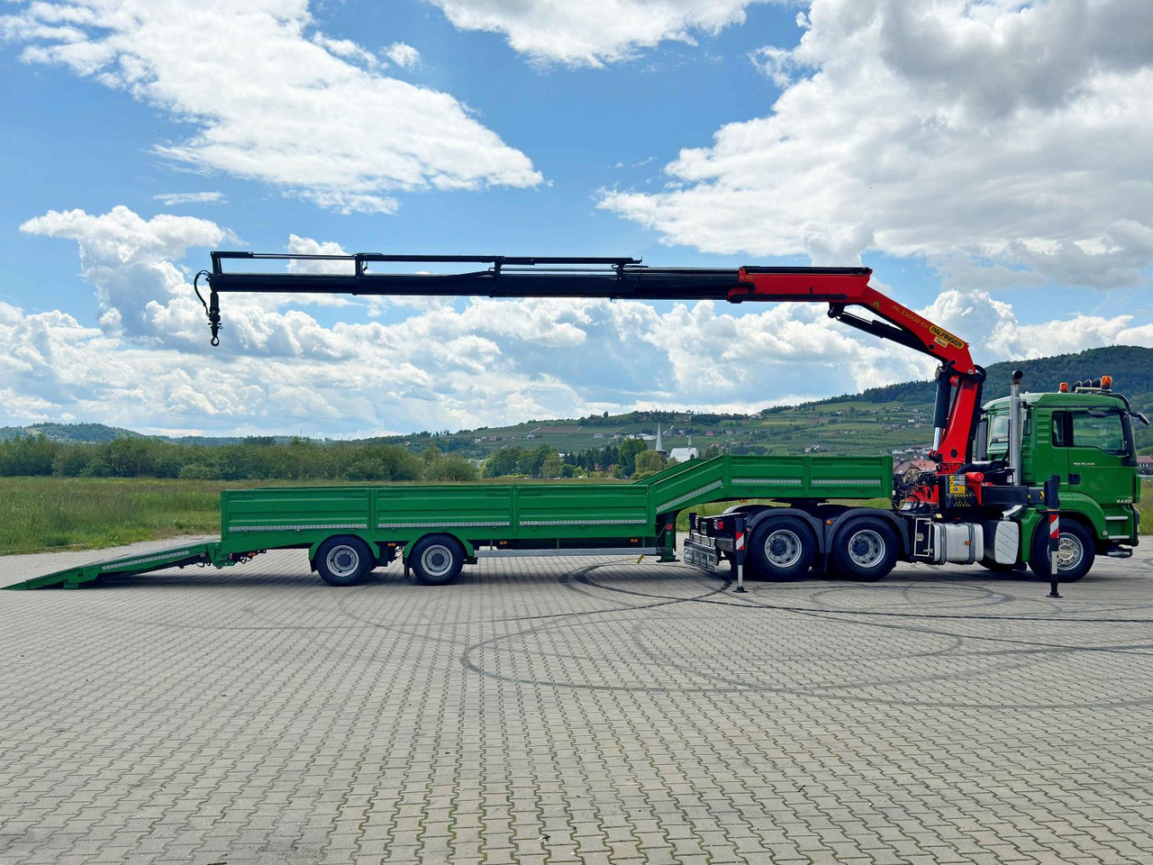 MAN TGS 26.440*Anhänger 10,35m + PK 33002-EH C/FUNK - Kraanaga veoauto: pilt 5 MAN TGS 26.440*Anhänger 10,35m + PK 33002-EH C/FUNK - Kraanaga veoauto: pilt 5