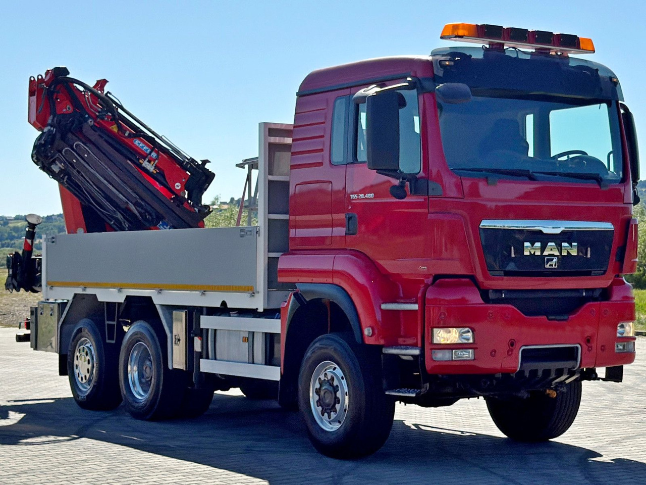 MAN TGS 28.480 * EFFER 255/5S + JIB 3S + FUNK * TOP - Kraanaga veoauto: pilt 3 MAN TGS 28.480 * EFFER 255/5S + JIB 3S + FUNK * TOP - Kraanaga veoauto: pilt 3