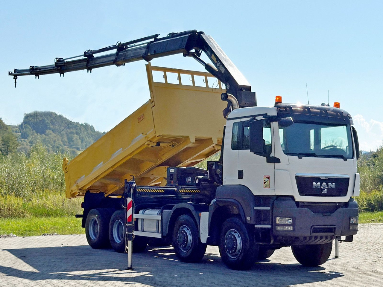 MAN TGS 32.510 * HIAB 288 EP - 5HIDUO/ FUNK * 8x8 - Kallurauto, Kraanaga veoauto: pilt 2 MAN TGS 32.510 * HIAB 288 EP - 5HIDUO/ FUNK * 8x8 - Kallurauto, Kraanaga veoauto: pilt 2