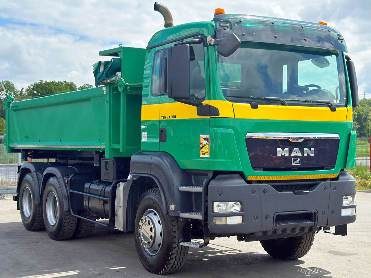 MAN TGS 33.360 * KIPPER 5,10 m / 6x4 * TOPZUSTAND - Kallurauto, Kraanaga veoauto: pilt 4 MAN TGS 33.360 * KIPPER 5,10 m / 6x4 * TOPZUSTAND - Kallurauto, Kraanaga veoauto: pilt 4