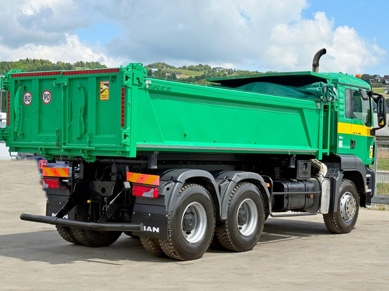 Kallurauto, Kraanaga veoauto MAN TGS 33.360 * KIPPER 5,10 m / 6x4 * TOPZUSTAND: pilt 7 Kallurauto, Kraanaga veoauto MAN TGS 33.360 * KIPPER 5,10 m / 6x4 * TOPZUSTAND: pilt 7