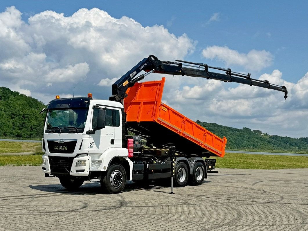 MAN TGS 33.440 * HIAB X-HIDUO 188 E-5 + FUNK * 6x4 - Kallurauto, Kraanaga veoauto: pilt 2 MAN TGS 33.440 * HIAB X-HIDUO 188 E-5 + FUNK * 6x4 - Kallurauto, Kraanaga veoauto: pilt 2