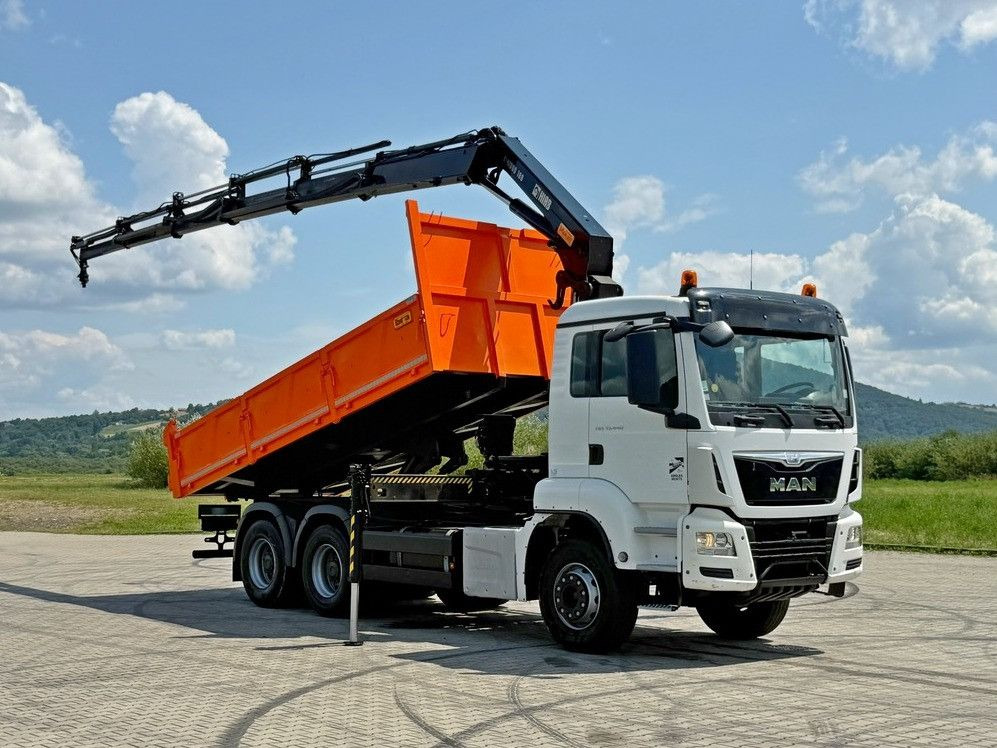 MAN TGS 33.440 * HIAB X-HIDUO 188 E-5 + FUNK * 6x4 - Kraanaga veoauto: pilt 2 MAN TGS 33.440 * HIAB X-HIDUO 188 E-5 + FUNK * 6x4 - Kraanaga veoauto: pilt 2