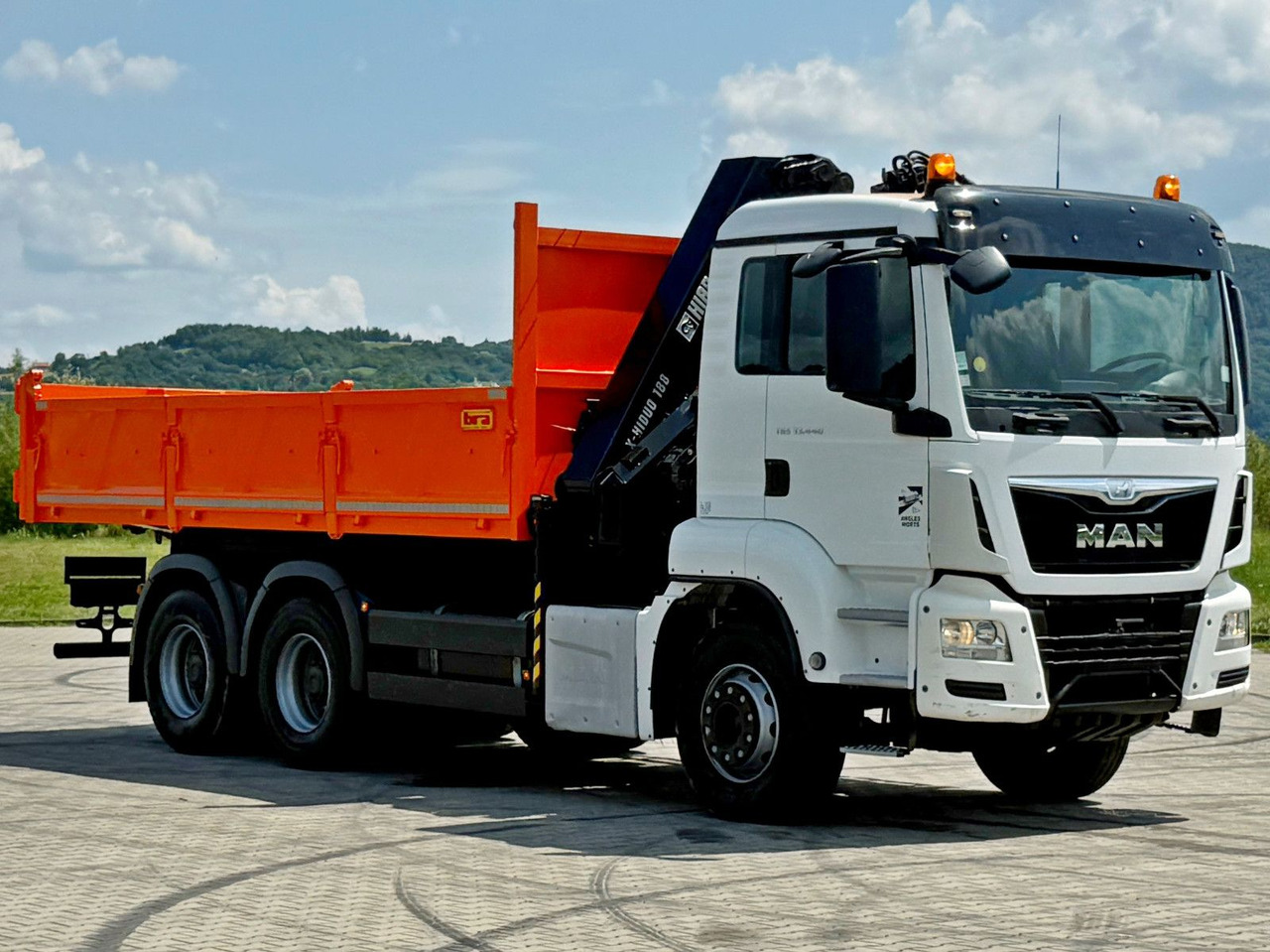 MAN TGS 33.440 * HIAB X-HIDUO 188 E-5 + FUNK * 6x4 - Kraanaga veoauto: pilt 4 MAN TGS 33.440 * HIAB X-HIDUO 188 E-5 + FUNK * 6x4 - Kraanaga veoauto: pilt 4