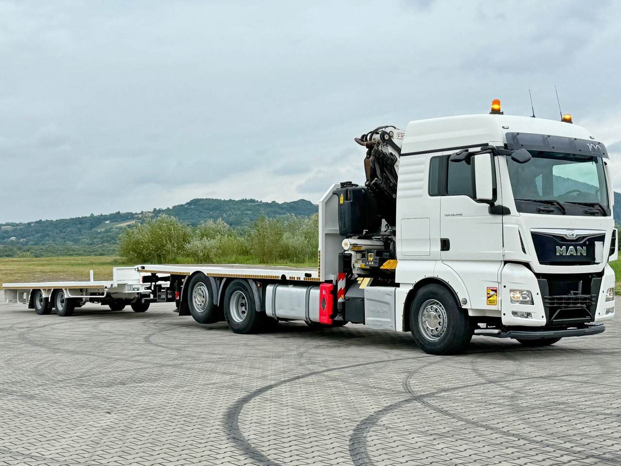 MAN TGX 26.440 * FASSI F455A.2.26E + FUNK + Anhänger - Kraanaga veoauto: pilt 4 MAN TGX 26.440 * FASSI F455A.2.26E + FUNK + Anhänger - Kraanaga veoauto: pilt 4