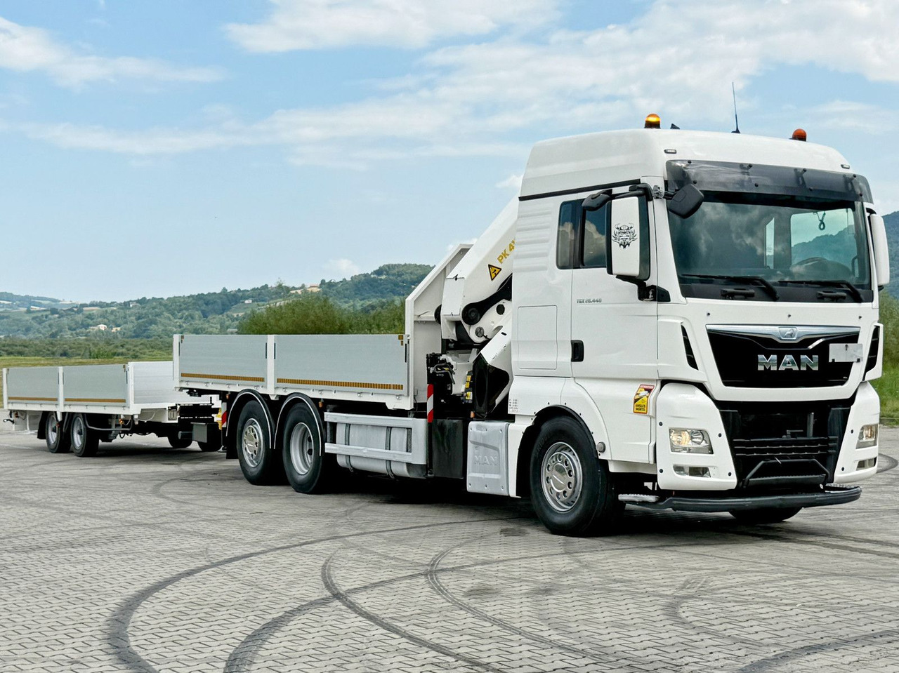 MAN TGX 26.440 * PK 41002-EH E + FUNK + Anhänger*TOP - Kraanaga veoauto: pilt 3 MAN TGX 26.440 * PK 41002-EH E + FUNK + Anhänger*TOP - Kraanaga veoauto: pilt 3