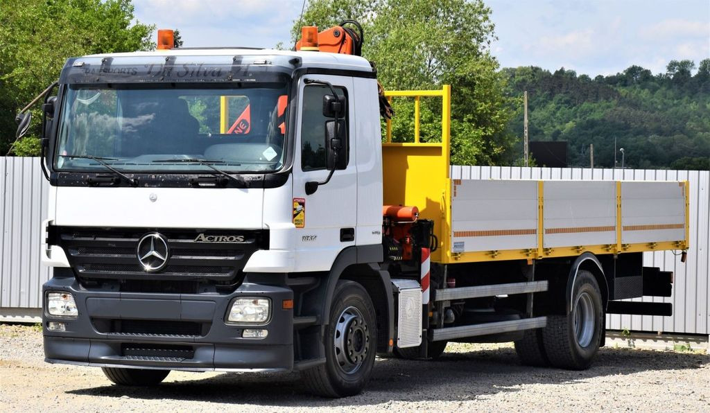Mercedes-Benz ACTROS 1832 PRITSCHE 6,70m * PK 15500*TOPZUSTAND - Kraanaga veoauto: pilt 4 Mercedes-Benz ACTROS 1832 PRITSCHE 6,70m * PK 15500*TOPZUSTAND - Kraanaga veoauto: pilt 4