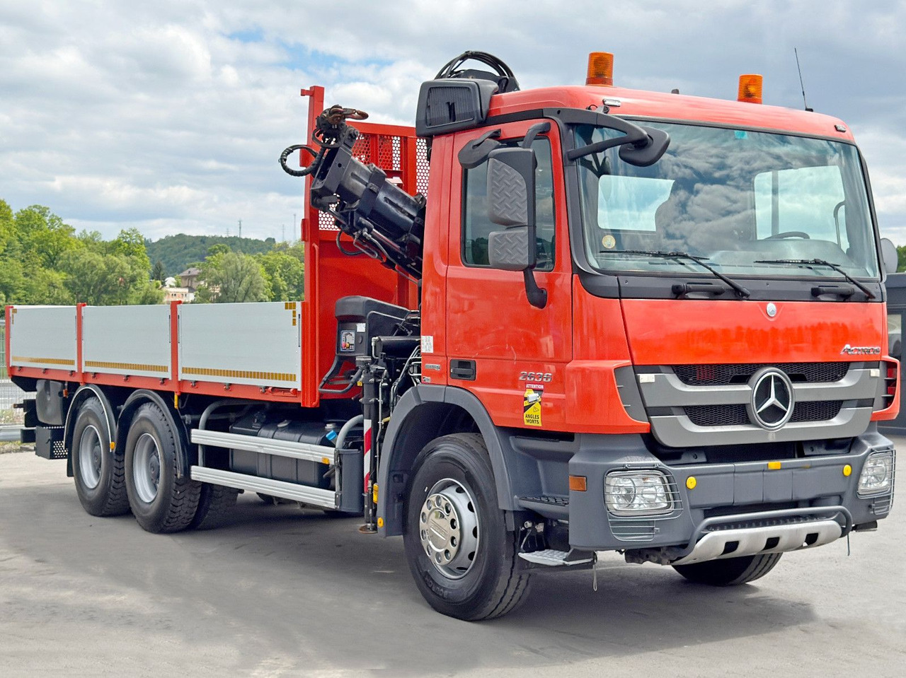 Mercedes-Benz ACTROS 2636*HIAB 122 BS-2 HIDUO + FUNK/6x4 * TOP - Kraanaga veoauto: pilt 4 Mercedes-Benz ACTROS 2636*HIAB 122 BS-2 HIDUO + FUNK/6x4 * TOP - Kraanaga veoauto: pilt 4