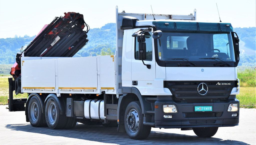 Mercedes-Benz ACTROS 2641 * PK 29002 +JIB PJ060/FUNK* 6x4 - Kraanaga veoauto, Madelveok/ Platvormveok: pilt 3 Mercedes-Benz ACTROS 2641 * PK 29002 +JIB PJ060/FUNK* 6x4 - Kraanaga veoauto, Madelveok/ Platvormveok: pilt 3