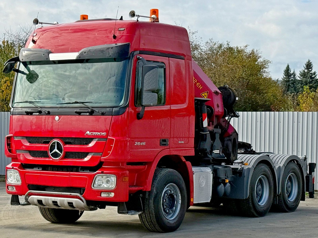 Mercedes-Benz ACTROS 2646 * PK 40002 - EH G + FUNK / 6x4 * TOP - Kraanaga veoauto: pilt 4 Mercedes-Benz ACTROS 2646 * PK 40002 - EH G + FUNK / 6x4 * TOP - Kraanaga veoauto: pilt 4