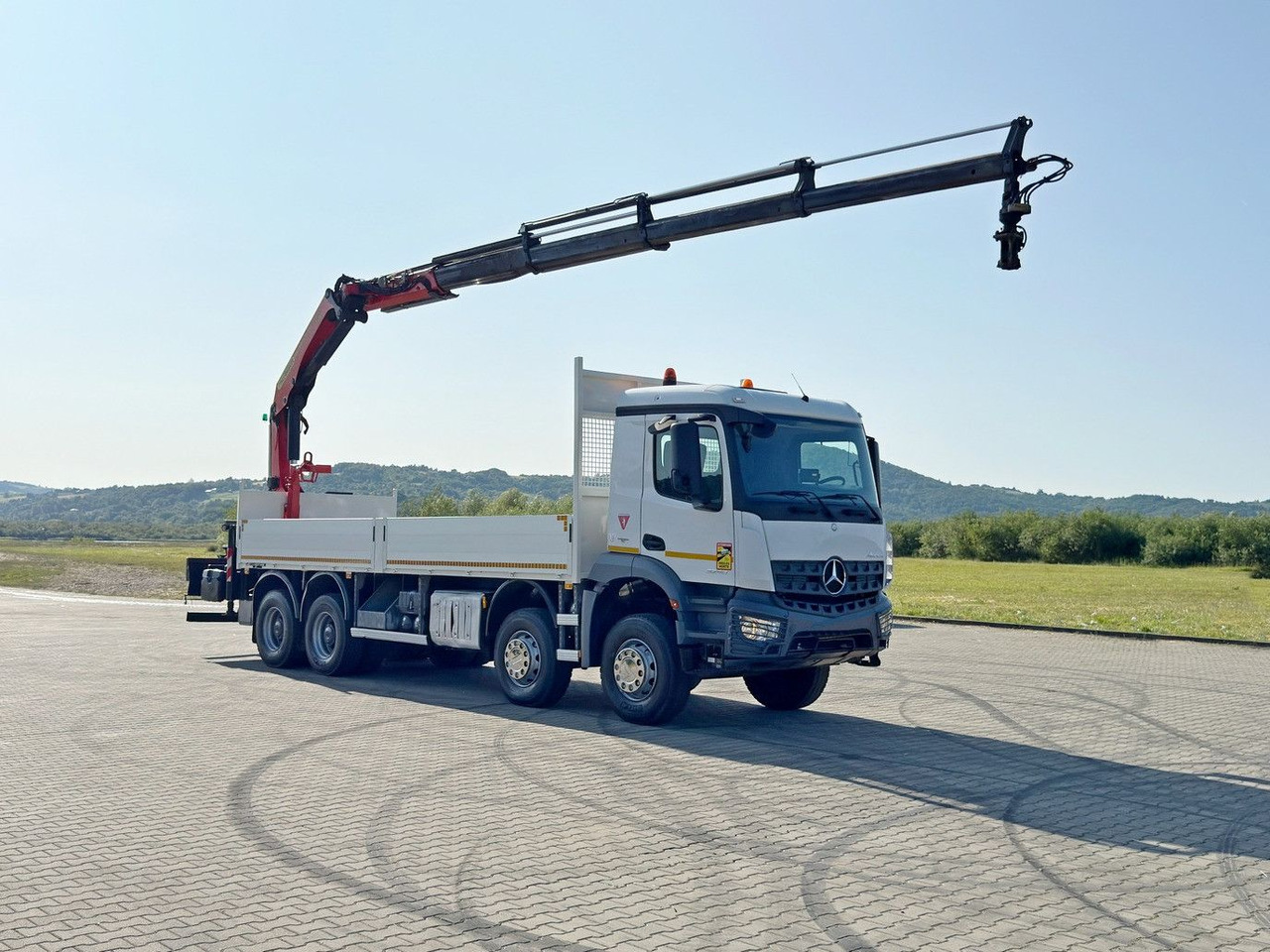 Mercedes-Benz ACTROS 3240 * PK 23001 - EH C+ FUNK / 8x4 * TOP - Kraanaga veoauto: pilt 2 Mercedes-Benz ACTROS 3240 * PK 23001 - EH C+ FUNK / 8x4 * TOP - Kraanaga veoauto: pilt 2