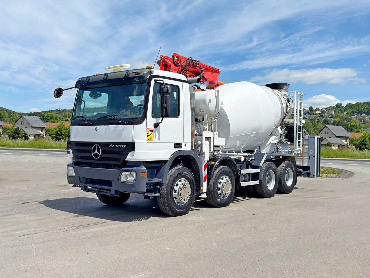Mercedes-Benz ACTROS 3241* Betonpumpe 21m *8x4 * Top Zustand Mercedes-Benz ACTROS 3241* Betonpumpe 21m *8x4 * Top Zustand - Betoonipump: pilt 2 Mercedes-Benz ACTROS 3241* Betonpumpe 21m *8x4 * Top Zustand Mercedes-Benz ACTROS 3241* Betonpumpe 21m *8x4 * Top Zustand - Betoonipump: pilt 2
