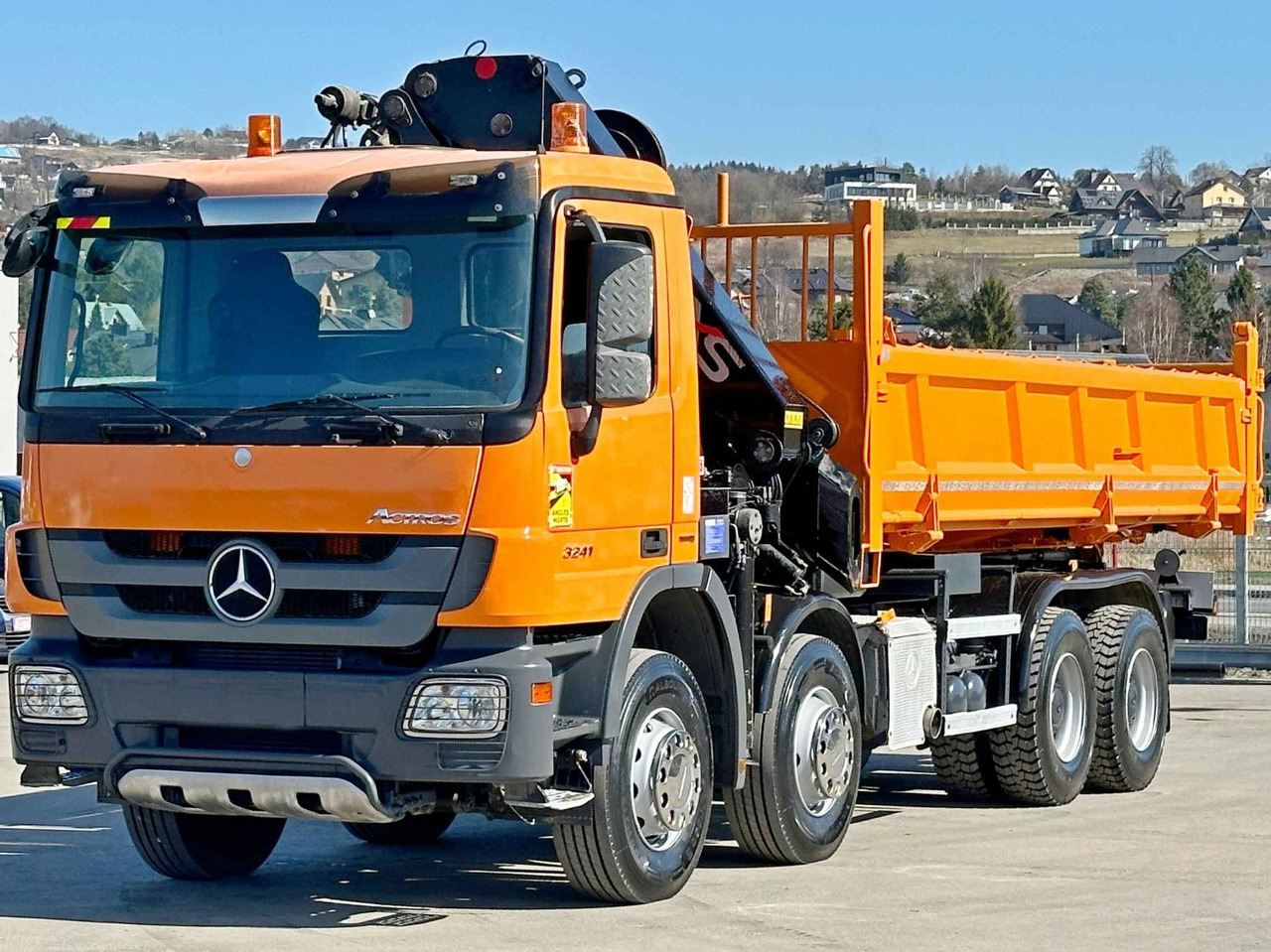 Mercedes-Benz ACTROS 3241 * HIAB 322 EP-4 HIDUO + FUNK / 8x4 - Kallurauto, Kraanaga veoauto: pilt 5 Mercedes-Benz ACTROS 3241 * HIAB 322 EP-4 HIDUO + FUNK / 8x4 - Kallurauto, Kraanaga veoauto: pilt 5