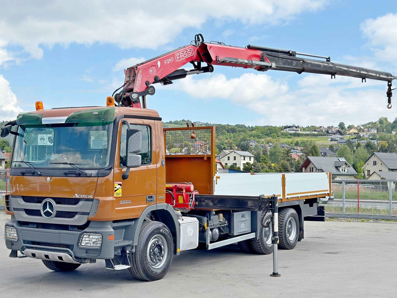 Mercedes-Benz ACTROS 3336 * FASSI F290A.22 + FUNK / 6x4 * TOP - Kraanaga veoauto: pilt 2 Mercedes-Benz ACTROS 3336 * FASSI F290A.22 + FUNK / 6x4 * TOP - Kraanaga veoauto: pilt 2