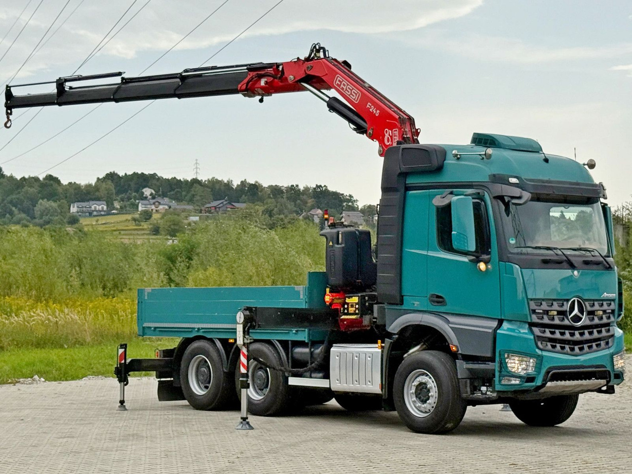 Mercedes-Benz AROCS 2548* FASSI F245A.0.24 E + FUNK / 6x4 *TOP - Kraanaga veoauto: pilt 2 Mercedes-Benz AROCS 2548* FASSI F245A.0.24 E + FUNK / 6x4 *TOP - Kraanaga veoauto: pilt 2