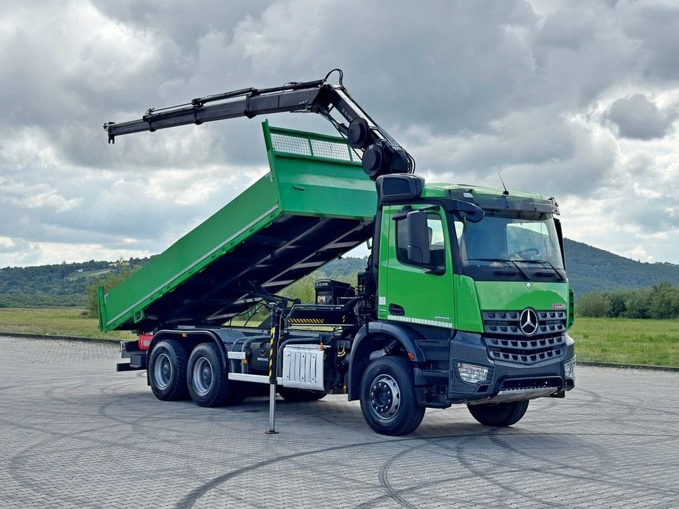 Mercedes-Benz AROCS 2636 * HIAB 122 ES - 3 HIPRO * 6x4 - Kraanaga veoauto: pilt 2 Mercedes-Benz AROCS 2636 * HIAB 122 ES - 3 HIPRO * 6x4 - Kraanaga veoauto: pilt 2