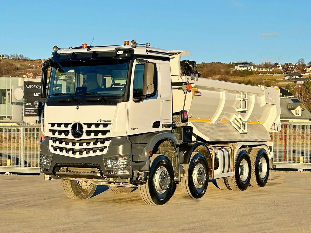 Mercedes-Benz AROCS 3248 * KIPPER * 8x4 * TOPZUSTAND - Kallurauto, Kraanaga veoauto: pilt 2 Mercedes-Benz AROCS 3248 * KIPPER * 8x4 * TOPZUSTAND - Kallurauto, Kraanaga veoauto: pilt 2