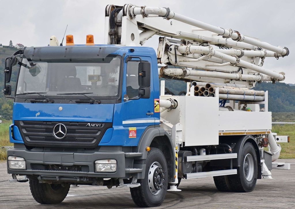 Mercedes-Benz AXOR 1833 * Betonpumpe 26 m + FUNK * TOP Mercedes-Benz AXOR 1833 * Betonpumpe 26 m + FUNK * TOP - Betoonipump: pilt 5 Mercedes-Benz AXOR 1833 * Betonpumpe 26 m + FUNK * TOP Mercedes-Benz AXOR 1833 * Betonpumpe 26 m + FUNK * TOP - Betoonipump: pilt 5