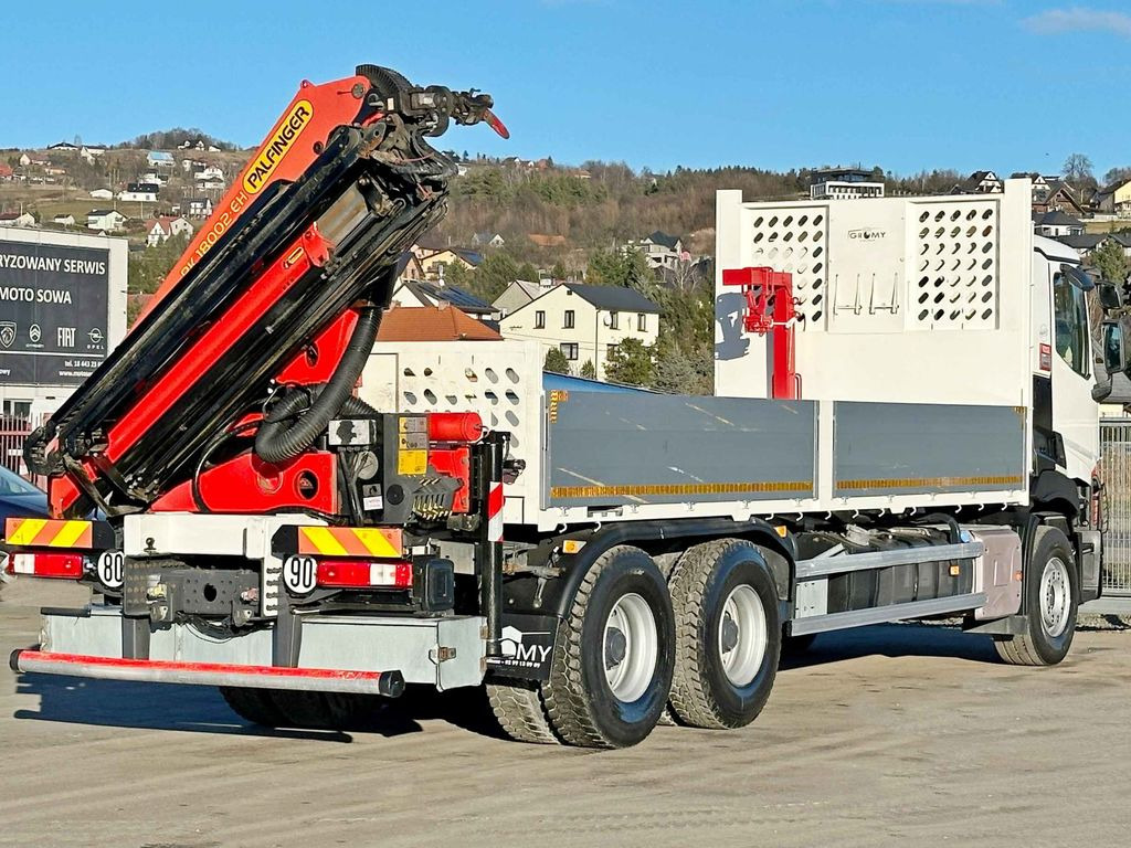 Kraanaga veoauto, Madelveok/ Platvormveok Renault C 380 *PRITSCHE 6,80m * PK 18002-EH C + FUNK*6x4: pilt 6