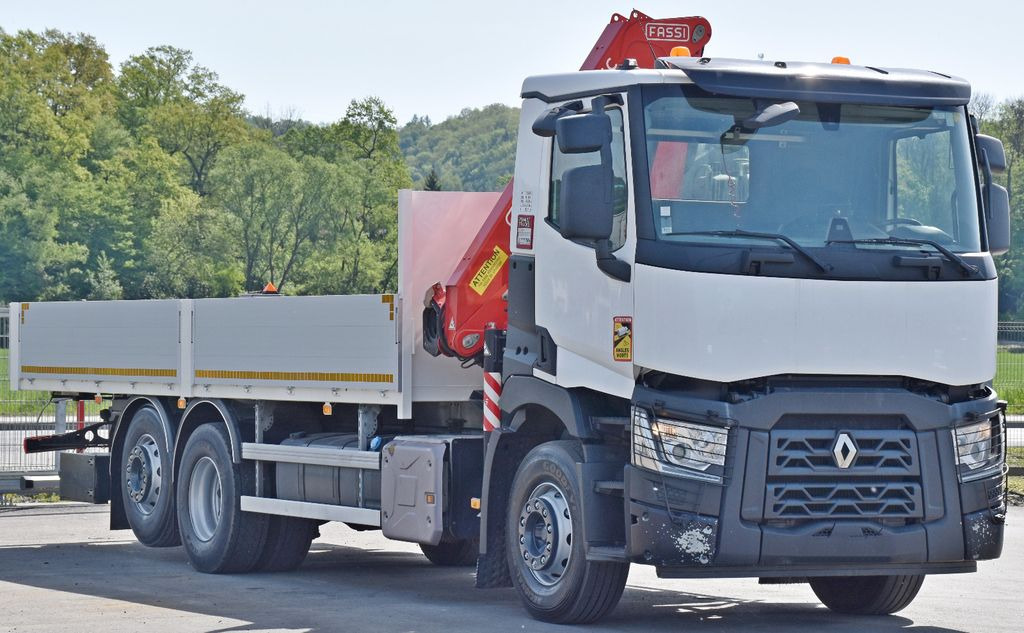 Renault C 380 * PRITSCHE 7,05 m* FASSI F 135C + FUNK Renault C 380 * PRITSCHE 7,05 m* FASSI F 135C + FUNK - Kraanaga veoauto: pilt 3 Renault C 380 * PRITSCHE 7,05 m* FASSI F 135C + FUNK Renault C 380 * PRITSCHE 7,05 m* FASSI F 135C + FUNK - Kraanaga veoauto: pilt 3