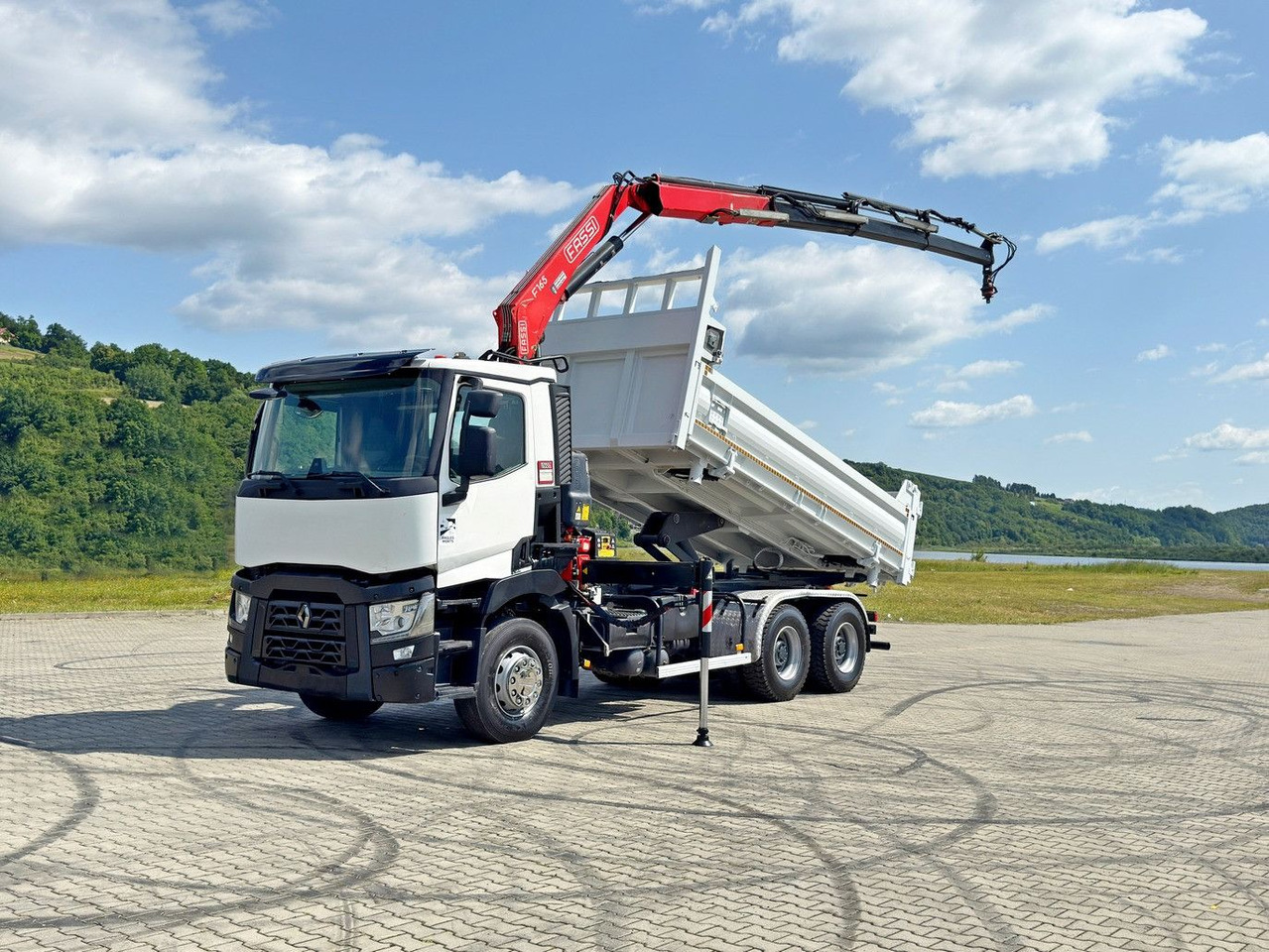 Renault C 430 * FASSI F165A.0.23 + FUNK * 6x4 - Kraanaga veoauto: pilt 2 Renault C 430 * FASSI F165A.0.23 + FUNK * 6x4 - Kraanaga veoauto: pilt 2