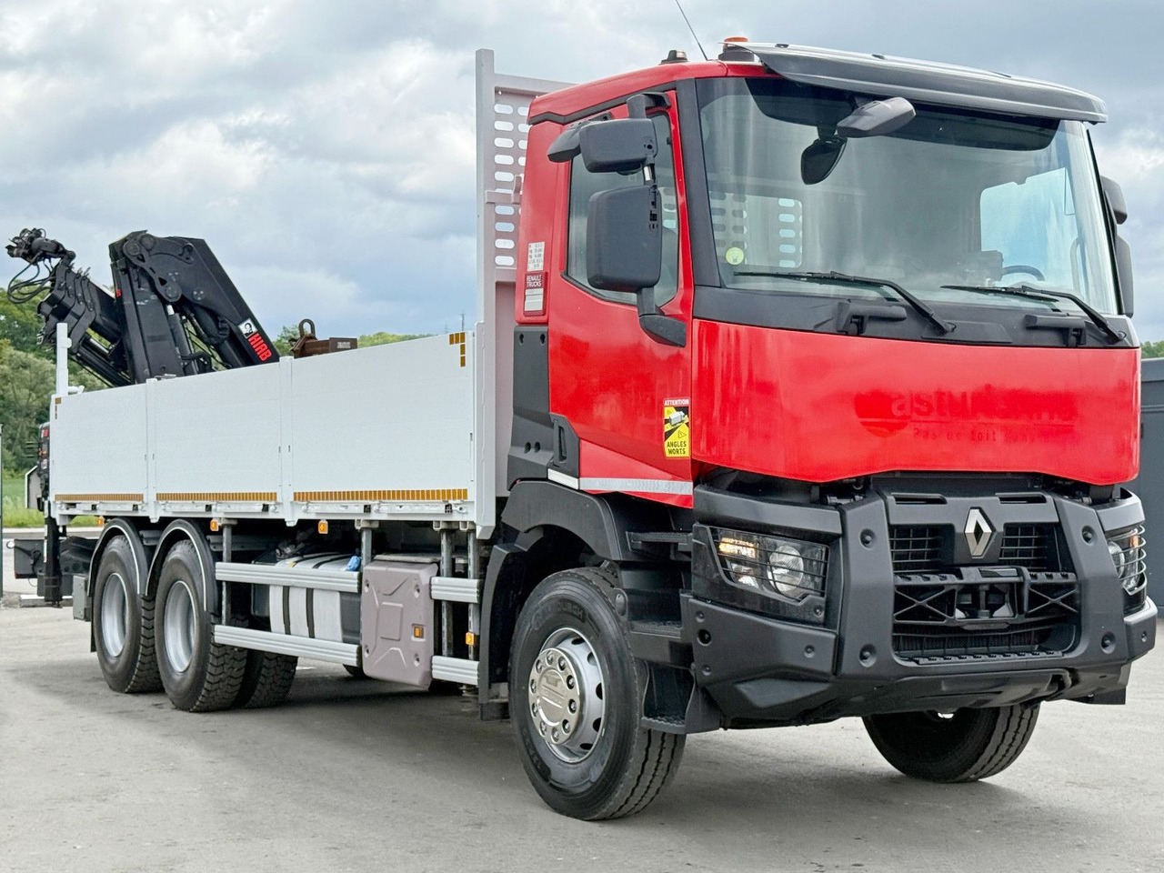Renault C 430 *HIAB X - HIDUO 188 ES - 4 + FUNK * 6x4 - Kraanaga veoauto: pilt 3 Renault C 430 *HIAB X - HIDUO 188 ES - 4 + FUNK * 6x4 - Kraanaga veoauto: pilt 3