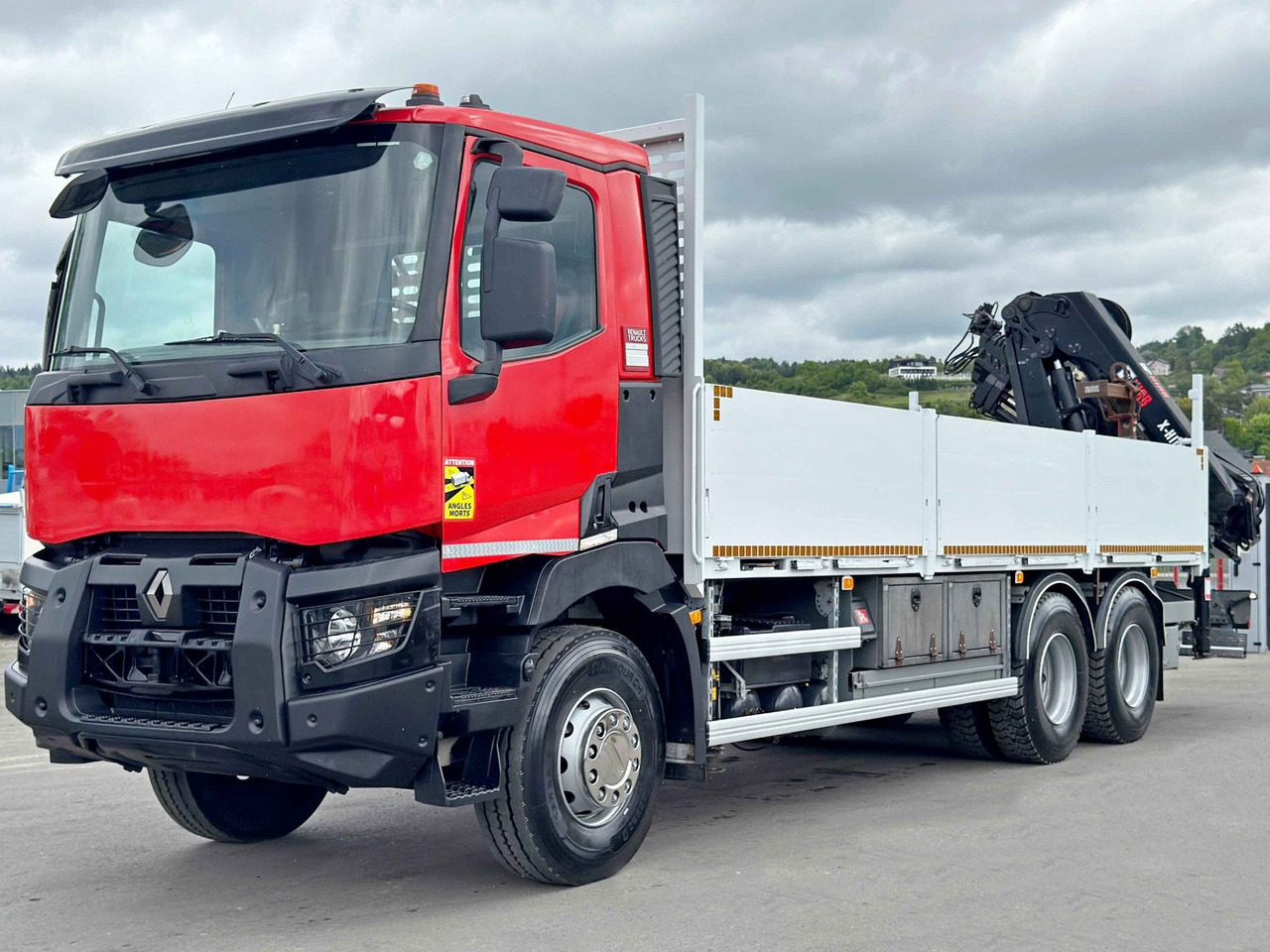 Renault C 430 *HIAB X - HIDUO 188 ES - 4 + FUNK * 6x4 - Kraanaga veoauto: pilt 4 Renault C 430 *HIAB X - HIDUO 188 ES - 4 + FUNK * 6x4 - Kraanaga veoauto: pilt 4