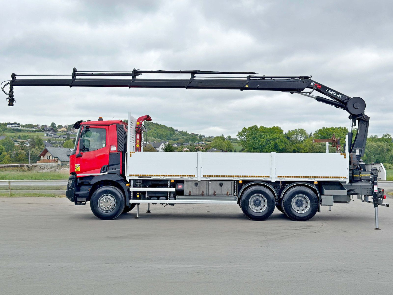Renault C 430 *HIAB X - HIDUO 188 ES - 4 + FUNK * 6x4 - Kraanaga veoauto: pilt 5 Renault C 430 *HIAB X - HIDUO 188 ES - 4 + FUNK * 6x4 - Kraanaga veoauto: pilt 5