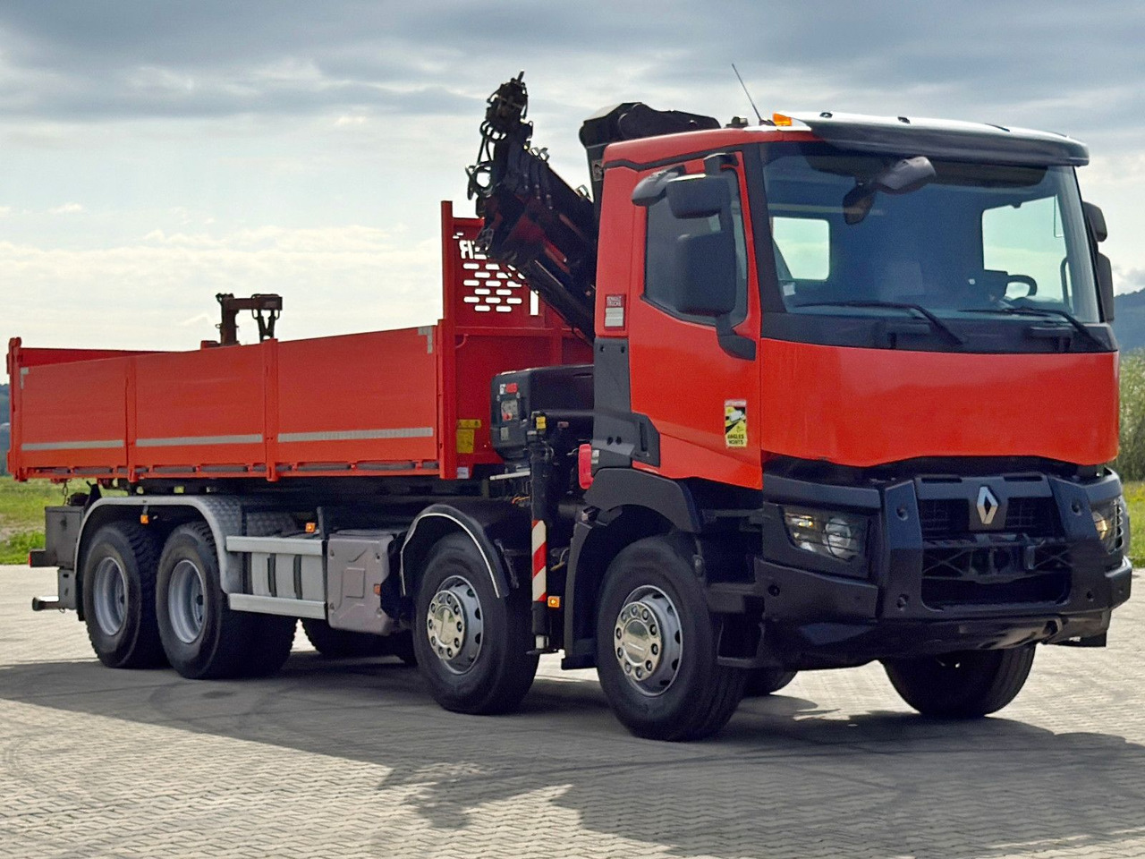 Renault C 430 *KIPPER 6,80m* HIAB X-HIDUO 188 ES-4 * 8x4 - Kraanaga veoauto: pilt 4 Renault C 430 *KIPPER 6,80m* HIAB X-HIDUO 188 ES-4 * 8x4 - Kraanaga veoauto: pilt 4
