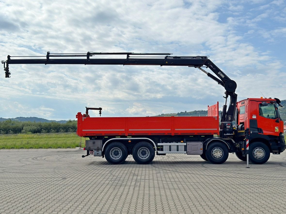 Renault C 430 *KIPPER 6,80m* HIAB X-HIDUO 188 ES-4 * 8x4 - Kraanaga veoauto: pilt 5 Renault C 430 *KIPPER 6,80m* HIAB X-HIDUO 188 ES-4 * 8x4 - Kraanaga veoauto: pilt 5