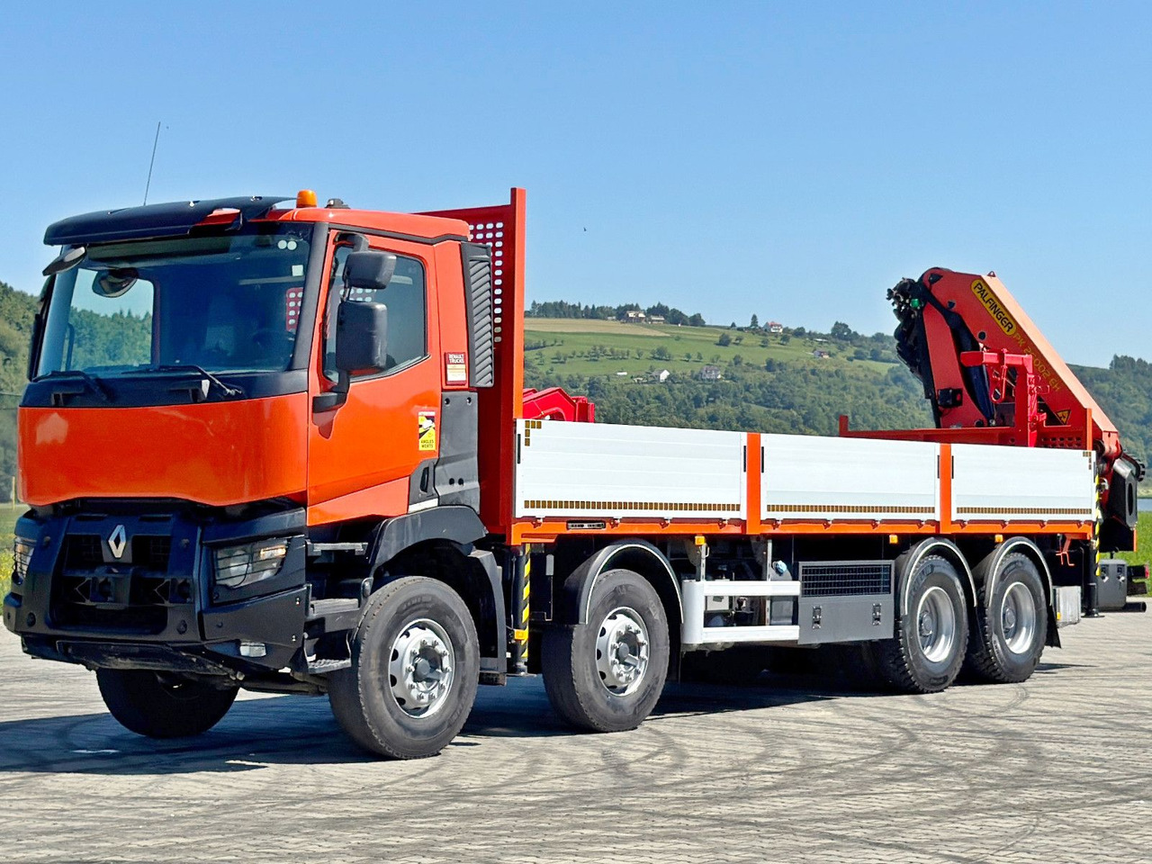 Renault C 430 * PRITSCHE 7,80m*PK 26002 - EH E/FUNK *8x4 - Kraanaga veoauto: pilt 4 Renault C 430 * PRITSCHE 7,80m*PK 26002 - EH E/FUNK *8x4 - Kraanaga veoauto: pilt 4